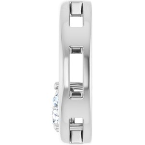 Continuum Sterling Silver  5x3 mm Pear Pendant Mounting – image 5