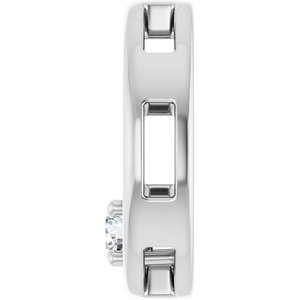 Platinum  3 mm Round Pendant Mounting – image 5