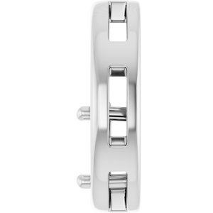 Continuum Sterling Silver  8x6 mm Oval Pendant Mounting – image 6