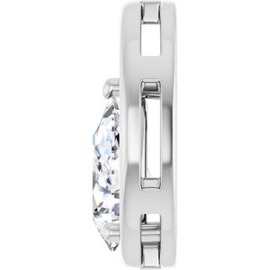 Continuum Sterling Silver  12x8 mm Pear Pendant Mounting – image 5