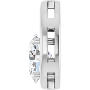 Sterling Silver  10x8 mm Oval Pendant Mounting – image 5
