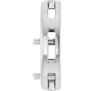 Continuum Sterling Silver  10x8 mm Oval Pendant Mounting – image 6