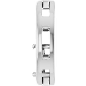 Platinum  6x4 mm Pear Pendant Mounting – image 6