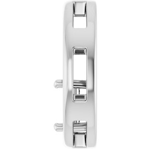 Platinum  4.5 mm Square Pendant Mounting – image 6