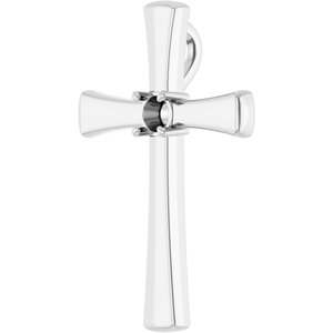 Platinum  3.75 mm Round Pendant Mounting – image 4