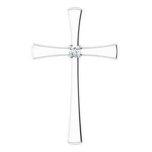 Platinum  2.25 mm Round Pendant Mounting