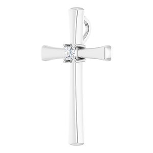 Sterling Silver  2.5 mm Square Pendant Mounting – image 3
