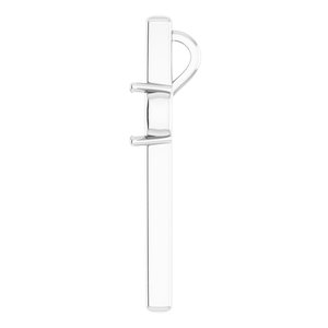Platinum  5.5 mm Square Pendant Mounting – image 6