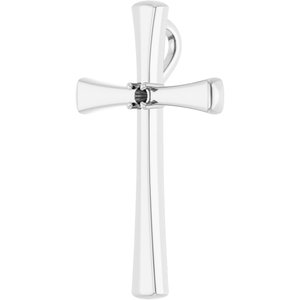 Platinum  2 mm Round Pendant Mounting – image 4