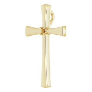18K Yellow Gold  2.25 mm Round Pendant Mounting – image 4