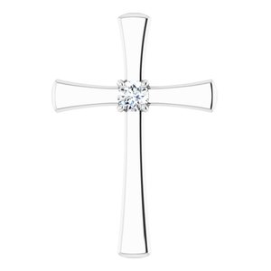 Sterling Silver  3.5 mm Round Pendant Mounting