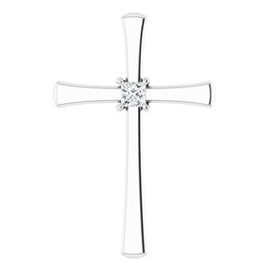 Sterling Silver  2.5 mm Square Pendant Mounting