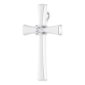 Sterling Silver  3.4 mm Round Pendant Mounting – image 3