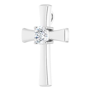 Continuum Sterling Silver  7.4 mm Round Pendant Mounting – image 3