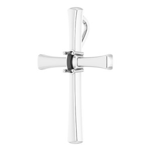 18K White Gold  5x3 mm Oval Pendant Mounting – image 4