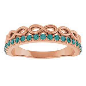 Infinity-Inspired Stackable Ring