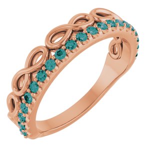 Infinity-Inspired Stackable Ring