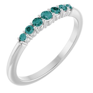 Accented Stackable Ring