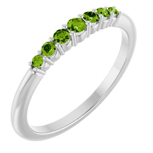 Accented Stackable Ring