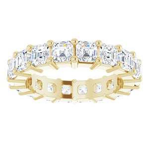 14K Yellow Gold 2 7/8 CTW Lab-Grown Diamond Eternity Band Size 4