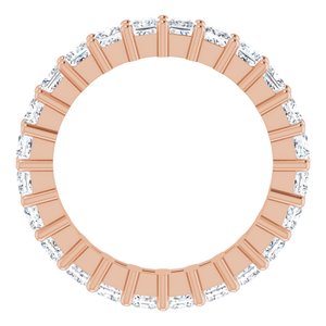 14K Rose Gold 1 3/4 CTW Lab-Grown Diamond Eternity Band Size 4