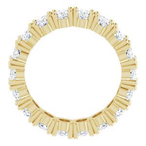 10K Yellow Gold 3 1/4 CTW Lab-Grown Diamond Eternity Band Size 4