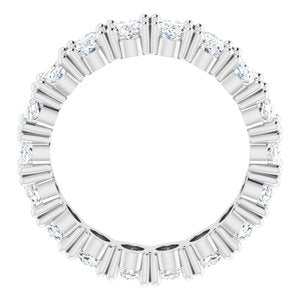 10K White Gold 3 1/4 CTW Lab-Grown Diamond Eternity Band Size 4