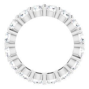 Platinum 2 1/2 CTW Lab-Grown Diamond Eternity Band Size 4