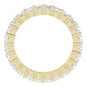 10K Yellow Gold 1 3/4 CTW Lab-Grown Diamond Eternity Band Size 4.25