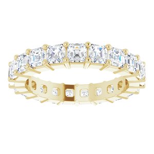 14K Yellow Gold 2 1/8 CTW Lab-Grown Diamond Eternity Band Size 4