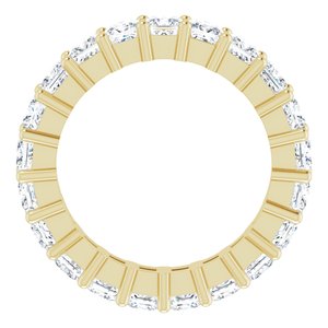 10K Yellow Gold 2 1/3 CTW Lab-Grown Diamond Eternity Band Size 4.25
