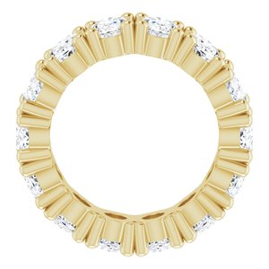 14K Yellow Gold 5 5/8 CTW Lab-Grown Diamond Eternity Band Size 4.5