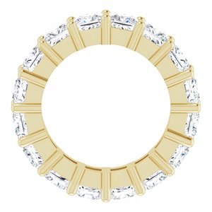 10K Yellow Gold 4 1/2 CTW Lab-Grown Diamond Eternity Band Size 4.25