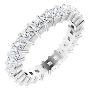 Platinum 1 3/4 CTW Lab-Grown Diamond Eternity Band Size 4.5