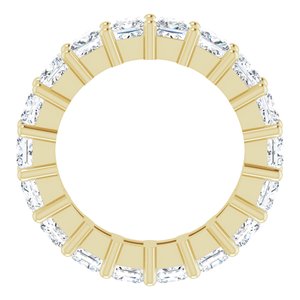 10K Yellow Gold 3 5/8 CTW Lab-Grown Diamond Eternity Band Size 4.25