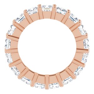 10K Rose Gold 4 1/4 CTW Lab-Grown Diamond Eternity Band Size 4.25