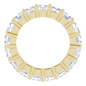 10K Yellow Gold 4 1/4 CTW Lab-Grown Diamond Eternity Band Size 4.25