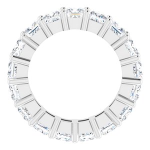 10K White Gold 4 1/4 CTW Lab-Grown Diamond Eternity Band Size 4.5