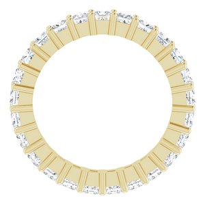 10K Yellow Gold 1 3/4 CTW Lab-Grown Diamond Eternity Band Size 4.5