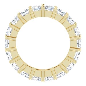 10K Yellow Gold 3 5/8 CTW Lab-Grown Diamond Eternity Band Size 4.5