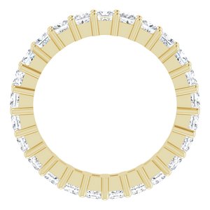 10K Yellow Gold 1 3/4 CTW Lab-Grown Diamond Eternity Band Size 4.75