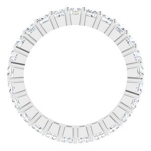 10K White Gold 1 3/4 CTW Lab-Grown Diamond Eternity Band Size 5