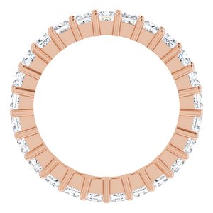 14K Rose Gold 1 3/4 CTW Lab-Grown Diamond Eternity Band Size 5