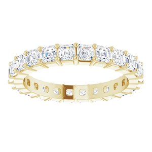 14K Yellow Gold 1 3/4 CTW Lab-Grown Diamond Eternity Band Size 5