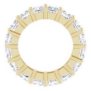 14K Yellow Gold 6 3/8 CTW Lab-Grown Diamond Eternity Band Size 5