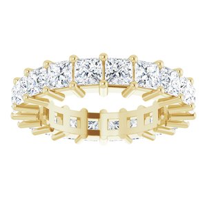 14K Yellow Gold 3 1/4 CTW Lab-Grown Diamond Eternity Band Size 5