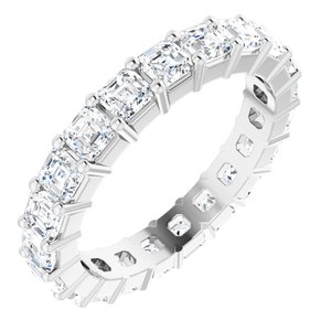 Platinum 2 1/8 CTW Lab-Grown Diamond Eternity Band Size 5