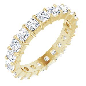 14K Yellow Gold 2 1/8 CTW Lab-Grown Diamond Eternity Band Size 5