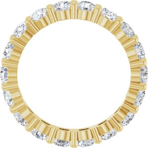 10K Yellow Gold 1 5/8 CTW Lab-Grown Diamond Eternity Band Size 5