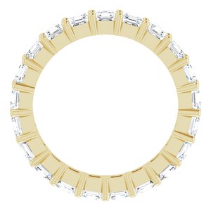 14K Yellow Gold 2 1/8 CTW Lab-Grown Diamond Eternity Band Size 5